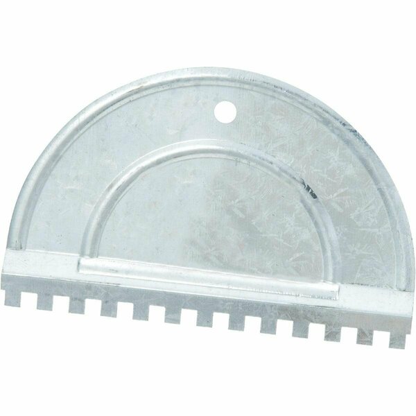 All-Source 1/4 In. Square-Notch Half Moon Adhesive Spreader 310791